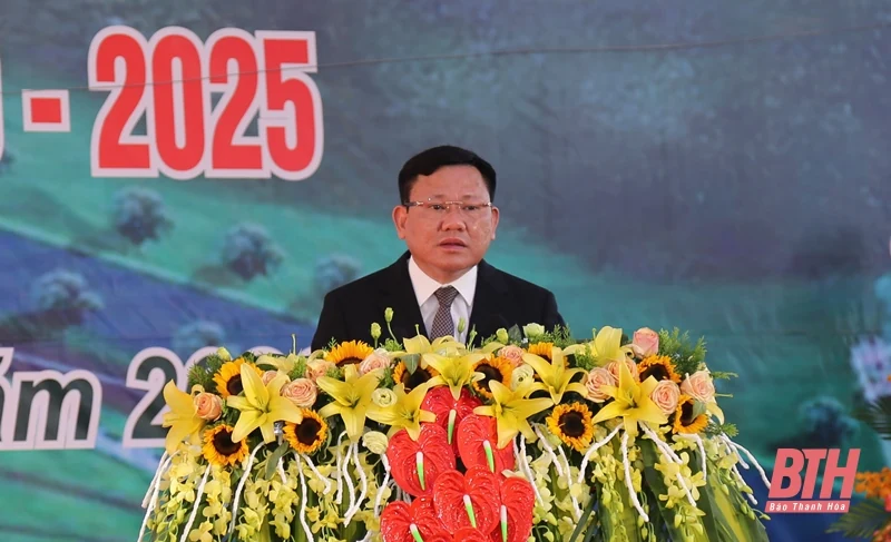 Khởi công tổ hợp Nhà máy xi măng Đại Dương chào mừng Đại hội đại biểu Đảng bộ tỉnh Thanh Hóa lần thứ XIX