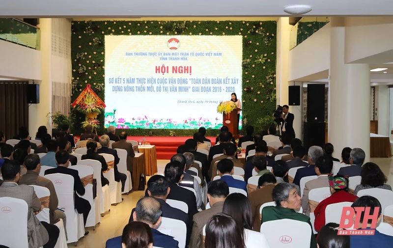 Lấy sự hài lòng của người dân làm thước đo CVĐ “Toàn dân đoàn kết xây dựng nông thôn mới, đô thị văn minh”