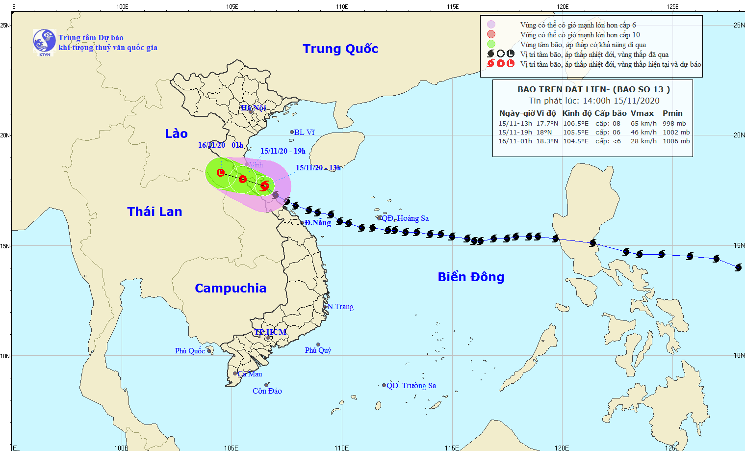 Công điện về tập trung ứng phó với mưa lớn sau bão