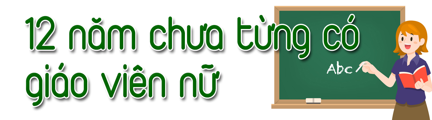 [E-Magazine] - Ngôi trường giữa đại ngàn 12 năm chưa có giáo viên nữ