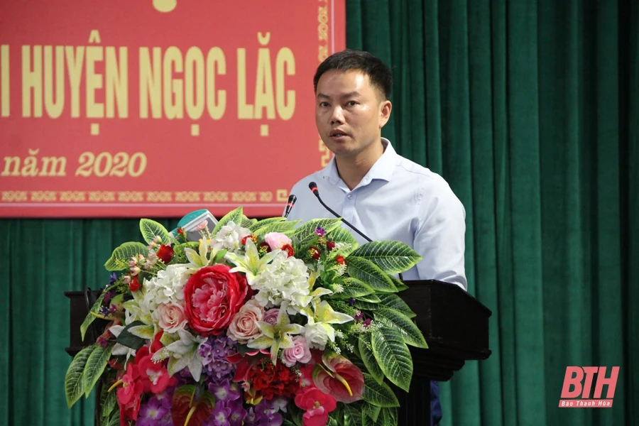 Bộ trưởng Bộ Lao động - Thương binh và Xã hội Đào Ngọc Dung tiếp xúc cử tri các huyện Quan Hóa và Ngọc Lặc