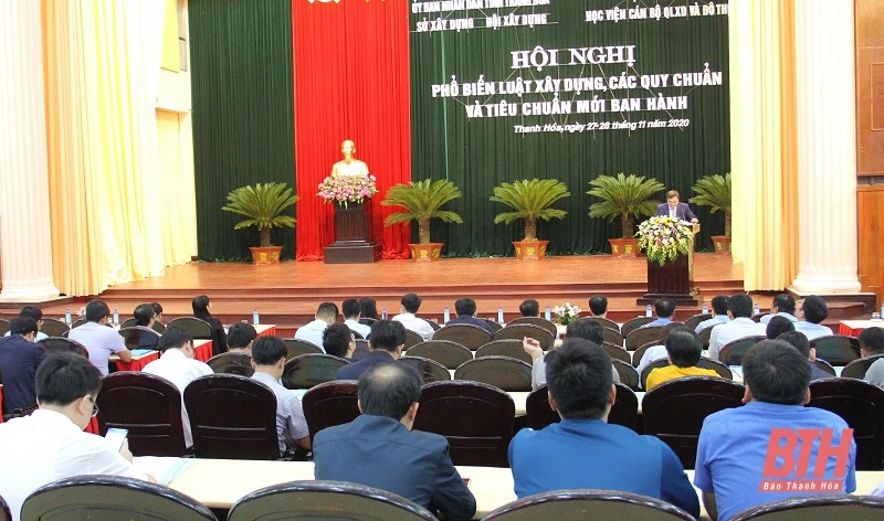 Phổ biến Luật Xây dựng, các quy chuẩn và tiêu chuẩn mới ban hành