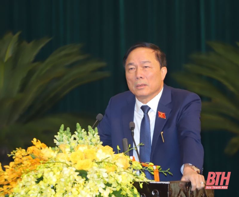 Kỳ họp thứ 14, HĐND tỉnh Thanh Hoá khóa XVII: Các đại biểu thảo luận tại hội trường nhiều nội dung quan trọng
