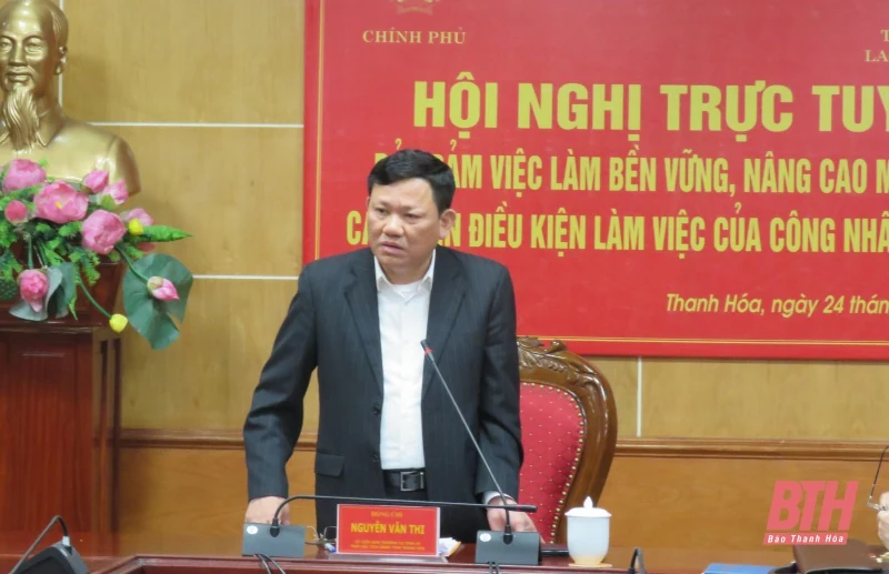 Bảo đảm việc làm bền vững, nâng cao mức sống cho công nhân lao động