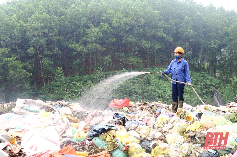 “Mục sở thị” hệ thống xử lý rác thải sinh hoạt bằng chế phẩm sinh học tại Thanh Hóa