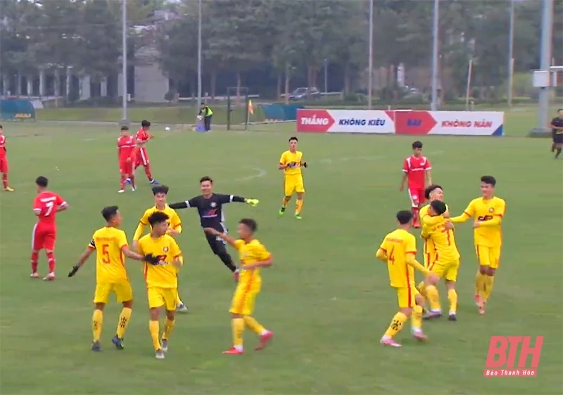 U19 Đông Á Thanh Hoá giành chiến thắng trước U19 Viettel ở trận ra quân vòng loại giải U19 quốc gia