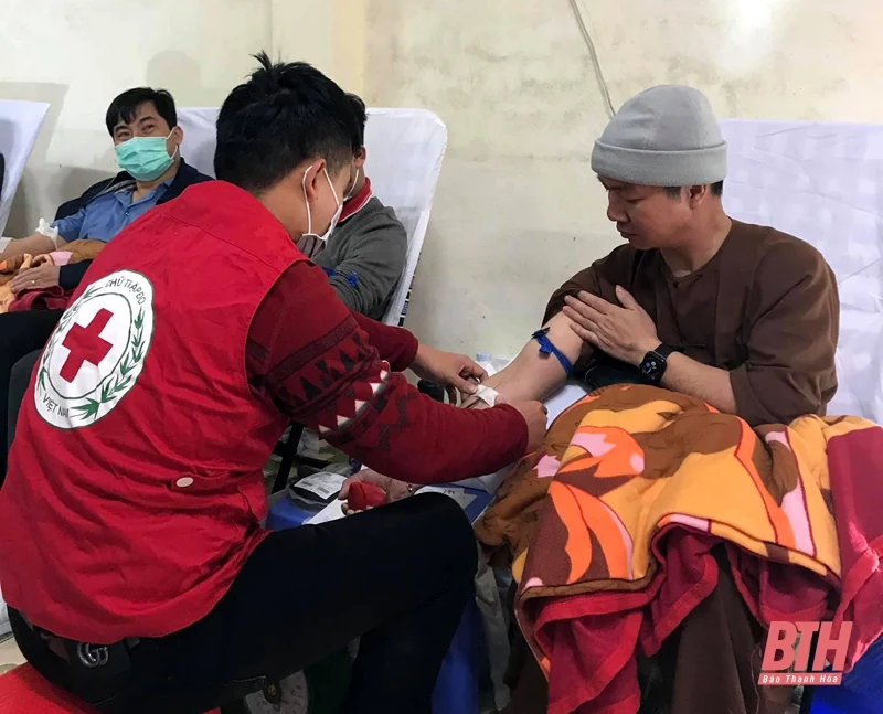 Ngày hội hiến máu hưởng ứng Chiến dịch hiến máu tình nguyện dịp Tết Nguyên Đán Tân Sửu và Lễ hội Xuân hồng 2021