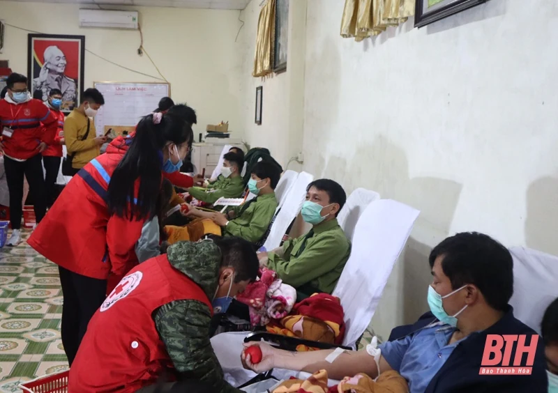 Ngày hội hiến máu hưởng ứng Chiến dịch hiến máu tình nguyện dịp Tết Nguyên Đán Tân Sửu và Lễ hội Xuân hồng 2021