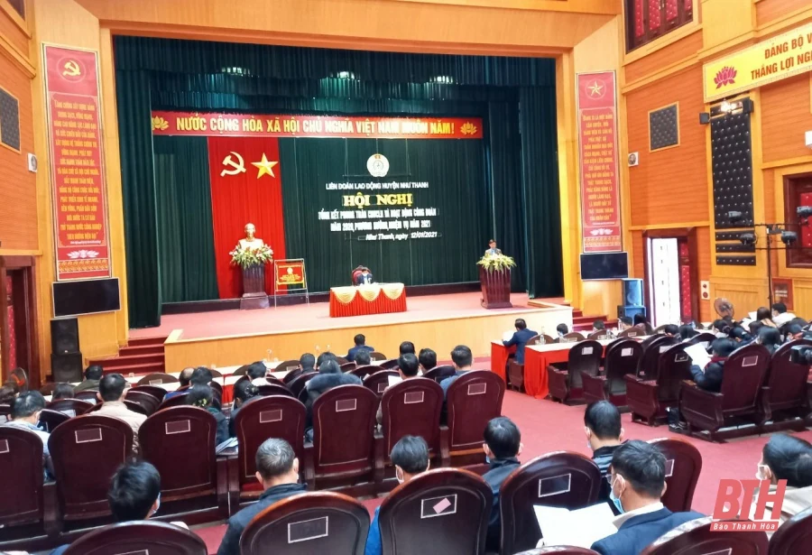 Đẩy mạnh các phong trào thi đua yêu nước trong công nhân, viên chức, lao động trên địa bàn huyện Như Thanh