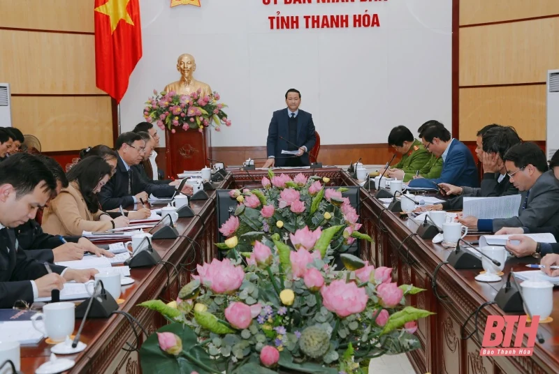 Chủ tịch và Phó Chủ tịch UBND tỉnh cho ý kiến vào dự thảo 2 Đề án về lĩnh vực an ninh - trật tự