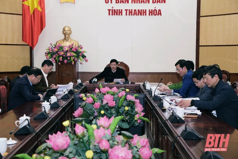 Chủ tịch và Phó Chủ tịch UBND tỉnh cho ý kiến vào dự thảo 2 Đề án về lĩnh vực an ninh - trật tự