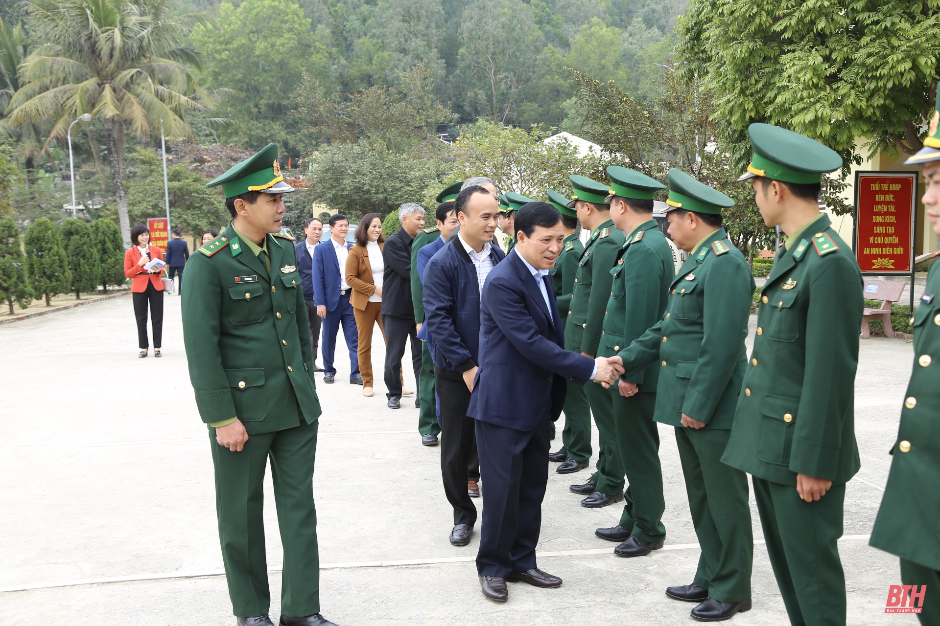 Phó Bí thư Thường trực Tỉnh ủy Lại Thế Nguyên kiểm tra tình hình sản xuất và đời sống Nhân dân tại TP Sầm Sơn