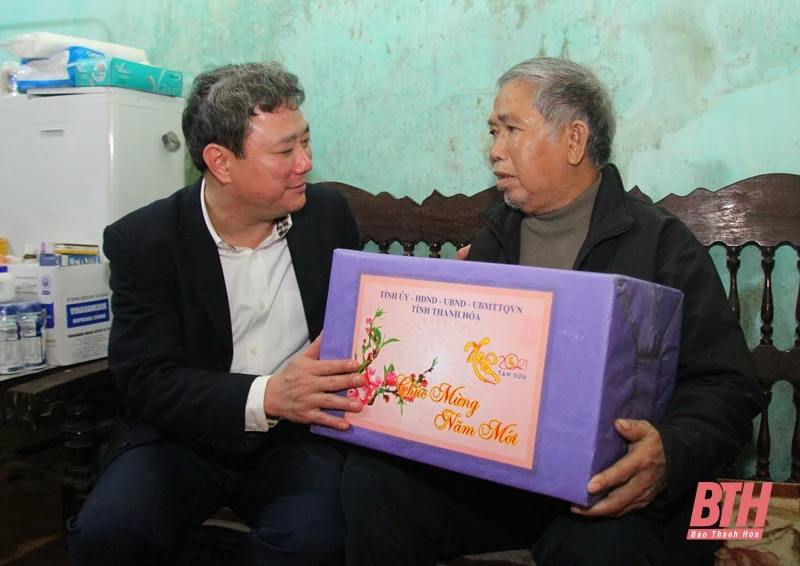 Bí thư Thành ủy TP Thanh Hóa kiểm tra tình hình sản xuất và đời sống Nhân dân huyện Như Xuân