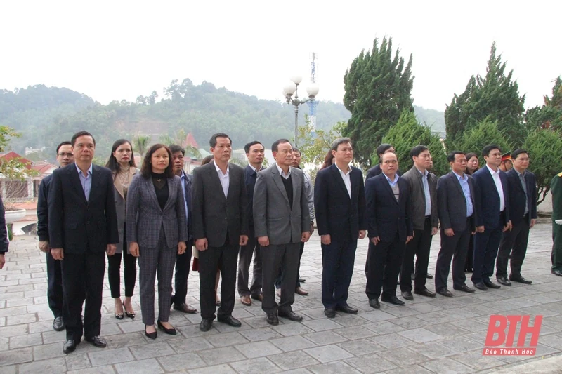 Bí thư Thành ủy TP Thanh Hóa kiểm tra tình hình sản xuất và đời sống Nhân dân huyện Như Xuân