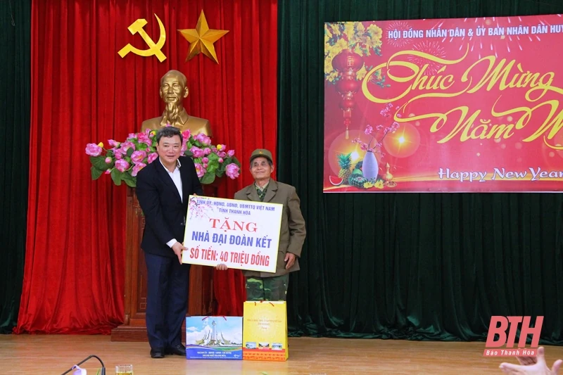 Bí thư Thành ủy TP Thanh Hóa kiểm tra tình hình sản xuất và đời sống Nhân dân huyện Như Xuân