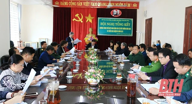 Đẩy mạnh thực hiện chương trình phối hợp hành động bảo vệ môi trường