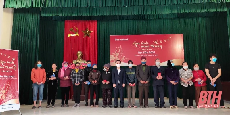 Sacombank tổ chức chương trình “Ấm tình mùa Xuân tại Thanh Hóa