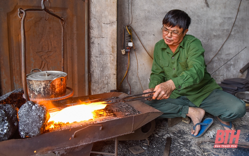 Làng rèn Tiến Lộc những ngày cuối năm