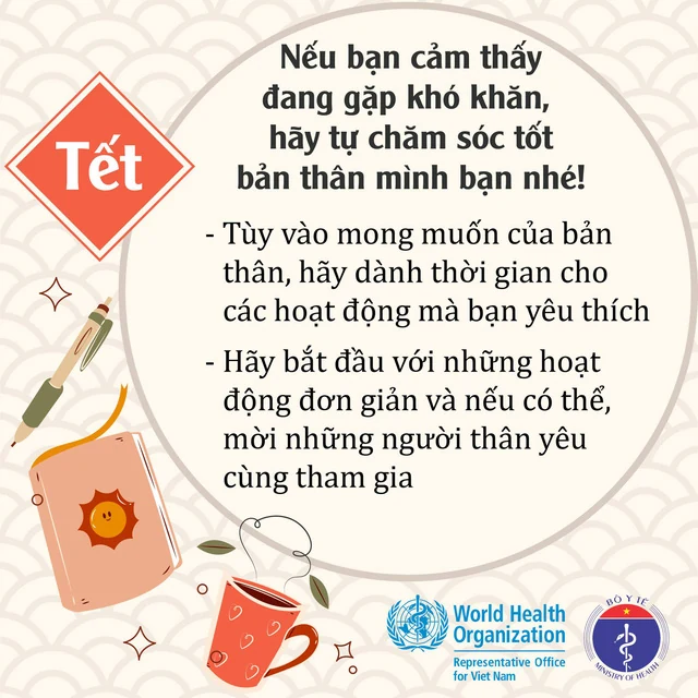 Bộ Y tế và WHO khuyến cáo người dân đón Tết an toàn