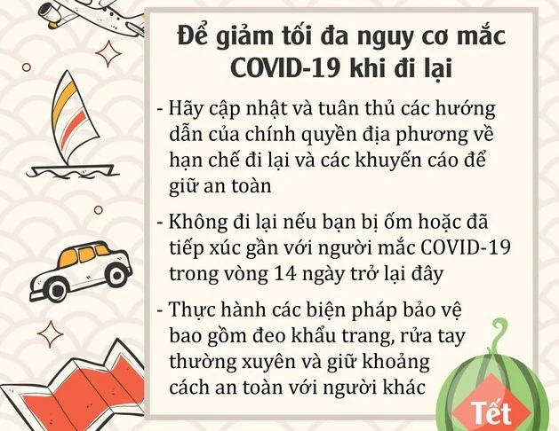 Bộ Y tế và WHO khuyến cáo người dân đón Tết an toàn
