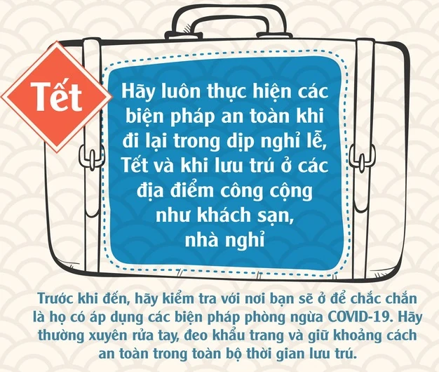 Bộ Y tế và WHO khuyến cáo người dân đón Tết an toàn