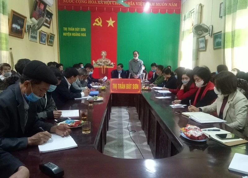 Ngày làm việc đầu năm diễn ra nghiêm túc và trách nhiệm