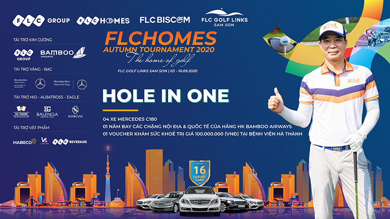 Loạt giải thưởng HIO bạc tỷ tại sân FLC Golf Links Sam Son