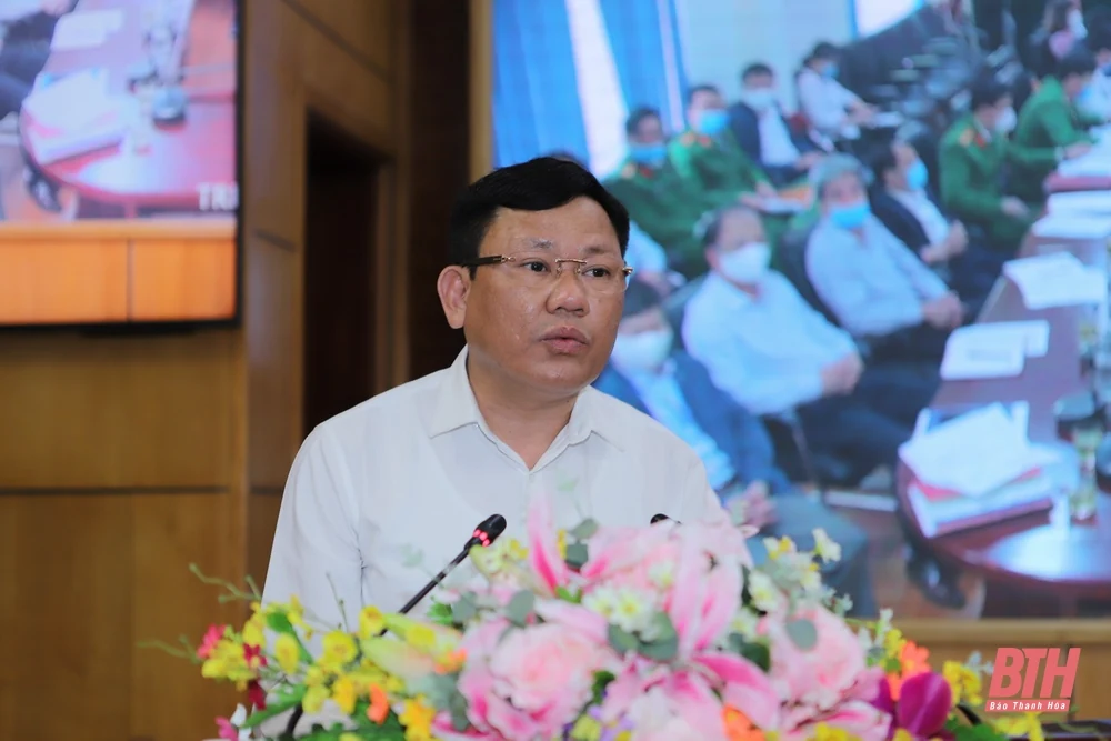 Giao ban trực tuyến toàn tỉnh về tình hình sản xuất những tháng đầu năm 2021 và nhiều nội dung quan trọng khác