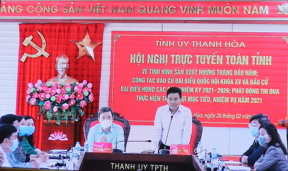 Giao ban trực tuyến toàn tỉnh về tình hình sản xuất những tháng đầu năm 2021 và nhiều nội dung quan trọng khác