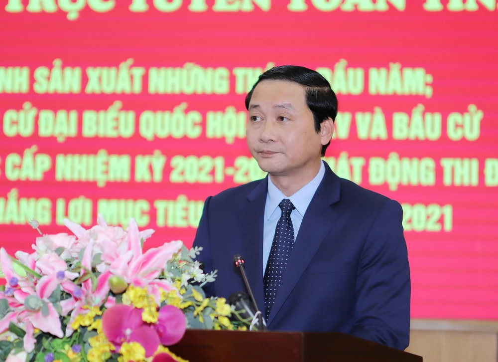 Giao ban trực tuyến toàn tỉnh về tình hình sản xuất những tháng đầu năm 2021 và nhiều nội dung quan trọng khác