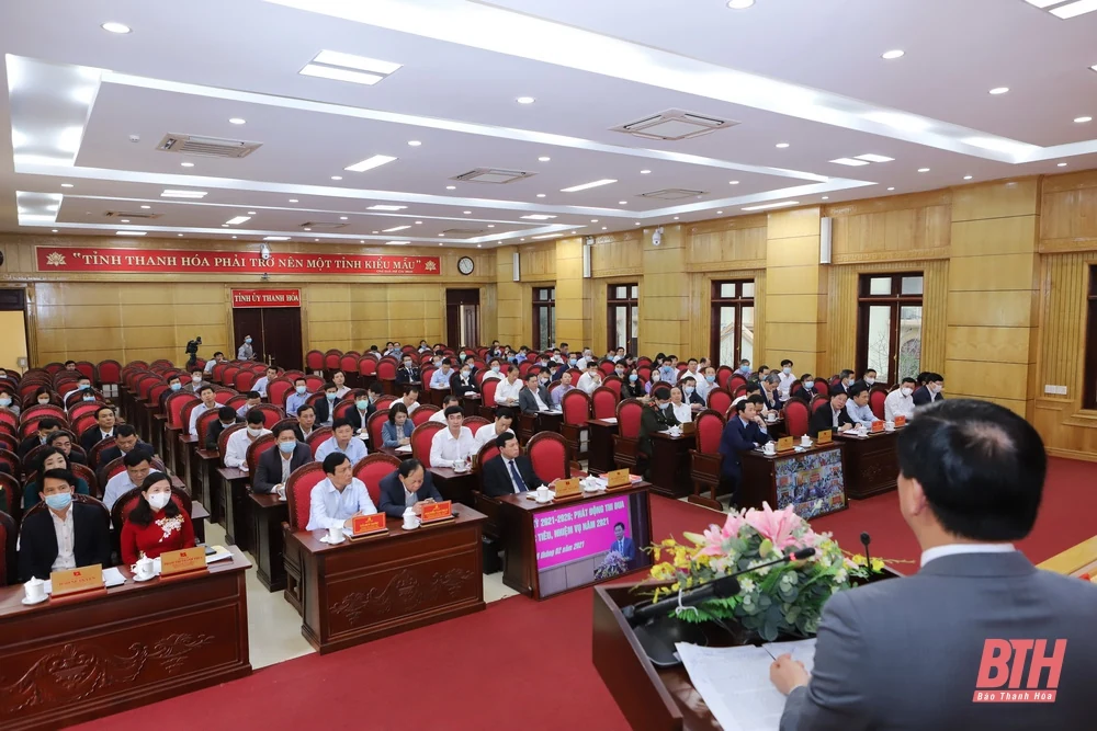 Giao ban trực tuyến toàn tỉnh về tình hình sản xuất những tháng đầu năm 2021 và nhiều nội dung quan trọng khác