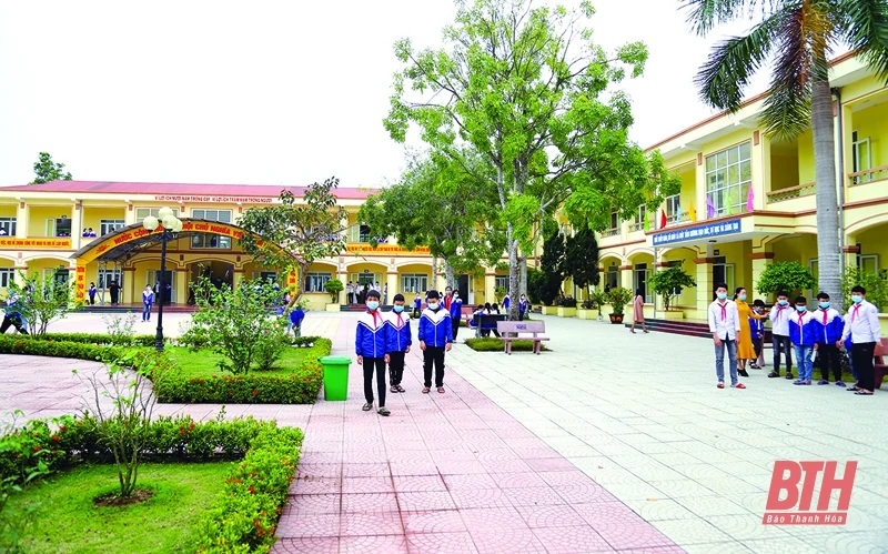 Ngành giáo dục Hoằng Hóa với phong trào xây dựng trường chuẩn quốc gia