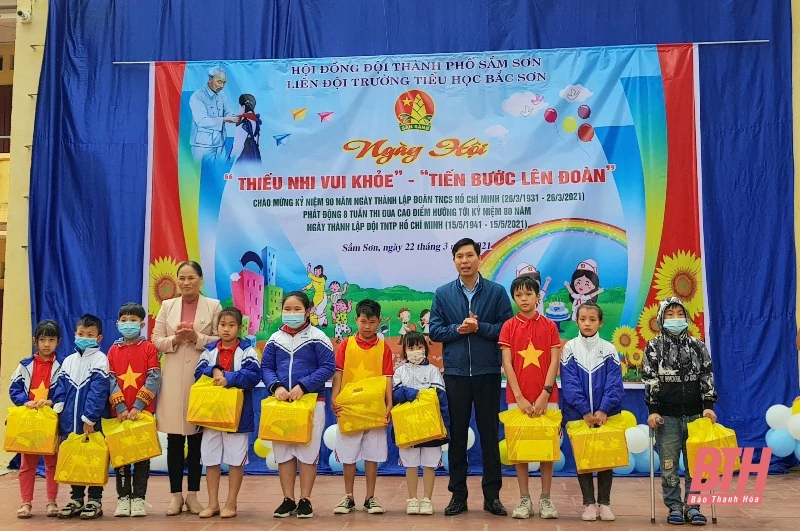 Ngày hội “Thiếu nhi vui khỏe - tiến bước lên đoàn”