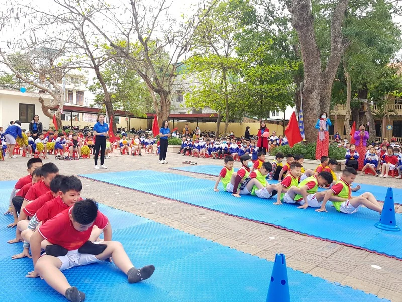 Ngày hội “Thiếu nhi vui khỏe - tiến bước lên đoàn”