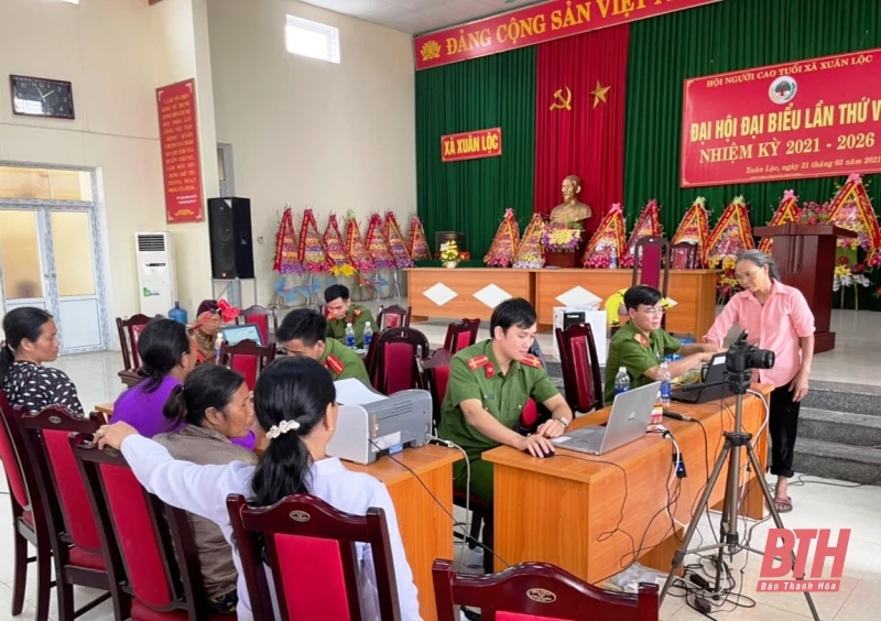 Công an huyện Hậu Lộc: Thu nhận hơn 43.000 hồ sơ cấp căn cước công dân