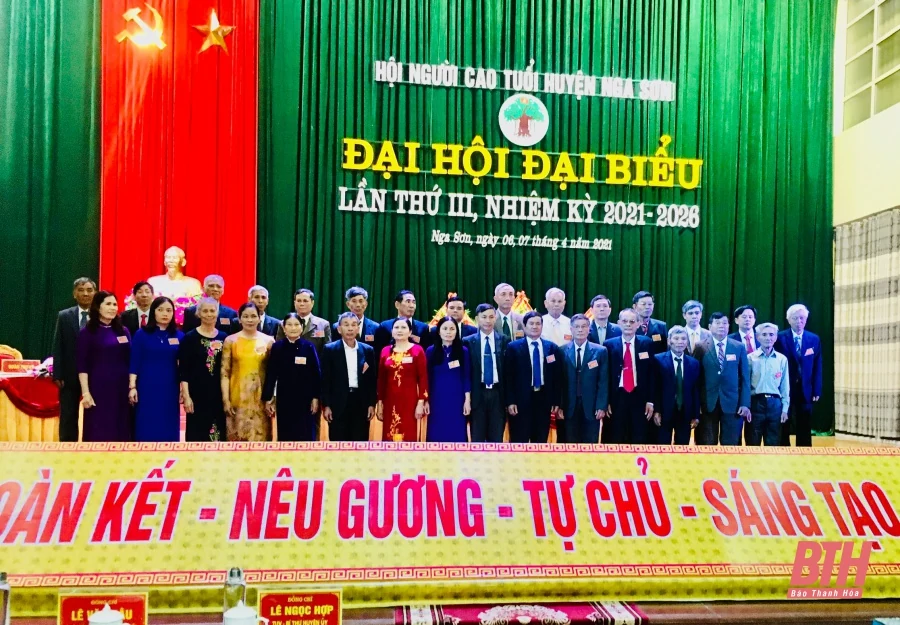 Đại hội đại biểu Hội Người cao tuổi huyện Nga Sơn lần thứ III, nhiệm kỳ 2021-2026