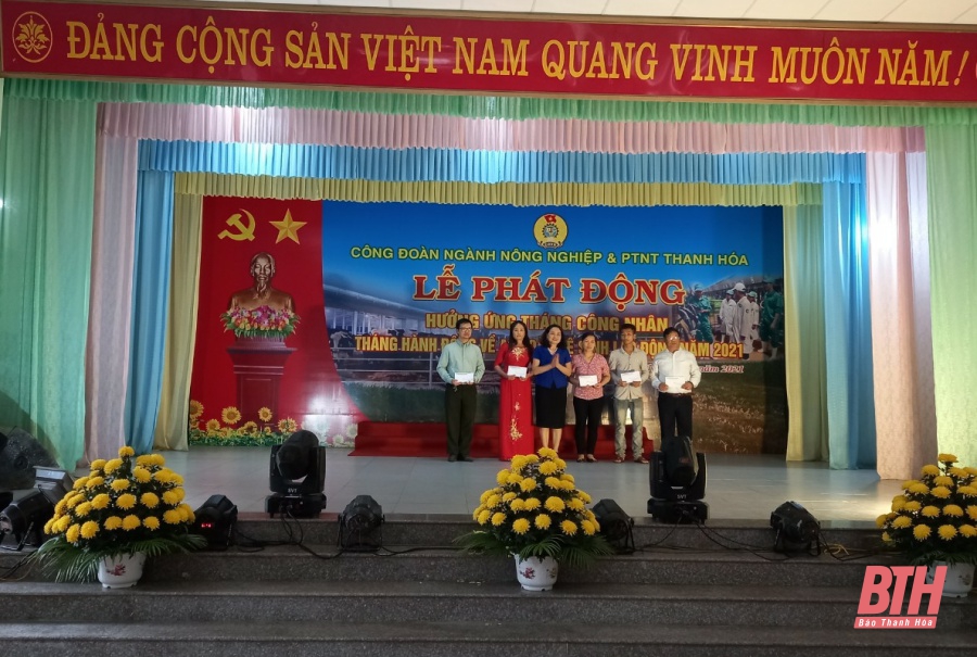 Công đoàn Ngành NN&PTNT phát động hưởng ứng “Tháng công nhân” năm 2021