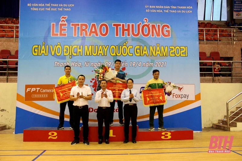Đoàn chủ nhà Thanh Hóa thắng lớn tại Giải vô địch Muay quốc gia 2021