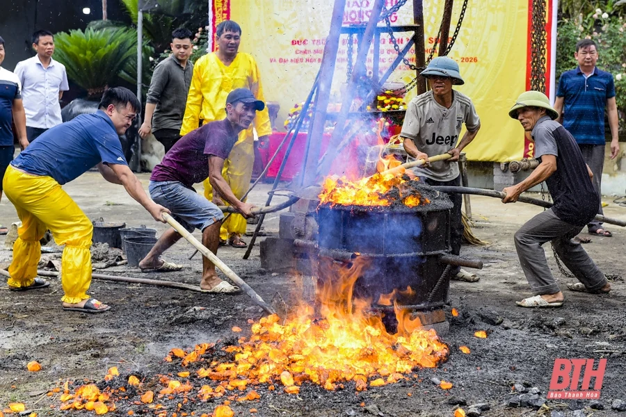 Lễ chập lửa đúc trống đồng “Hào khí Non Sông”