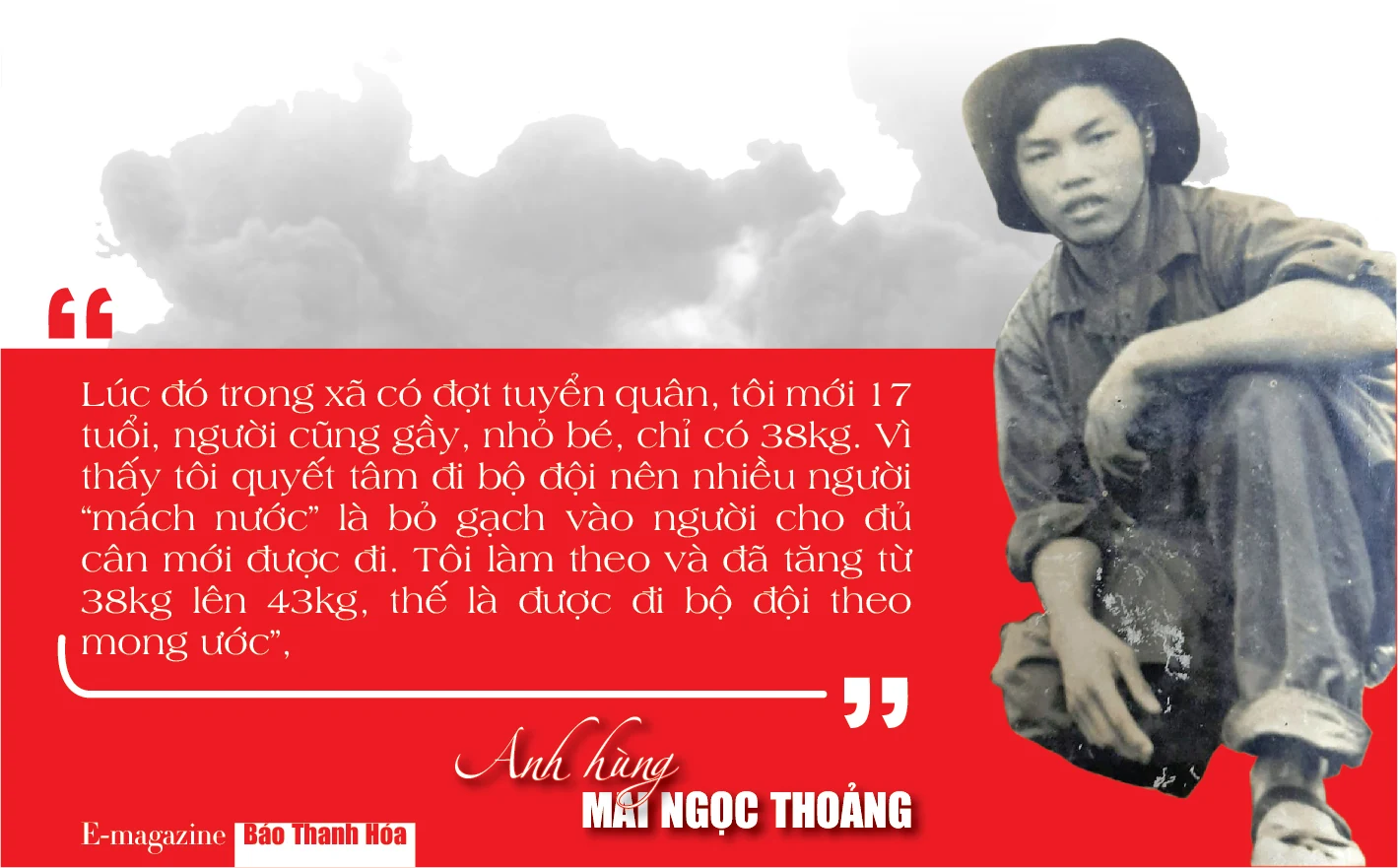 [E-Magazine] - Anh hùng Mai Ngọc Thoảng và những năm tháng không thể nào quên