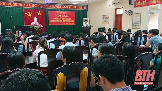 Phổ biến quy định của pháp luật về bầu cử ĐBQH và đại biểu HĐND