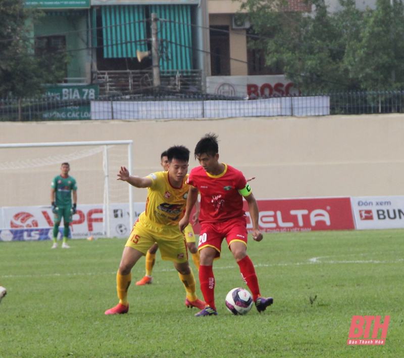 Giành chiến thắng trong trận derby Bắc Trung Bộ, Đông Á Thanh Hóa vươn lên vị trí thứ 5