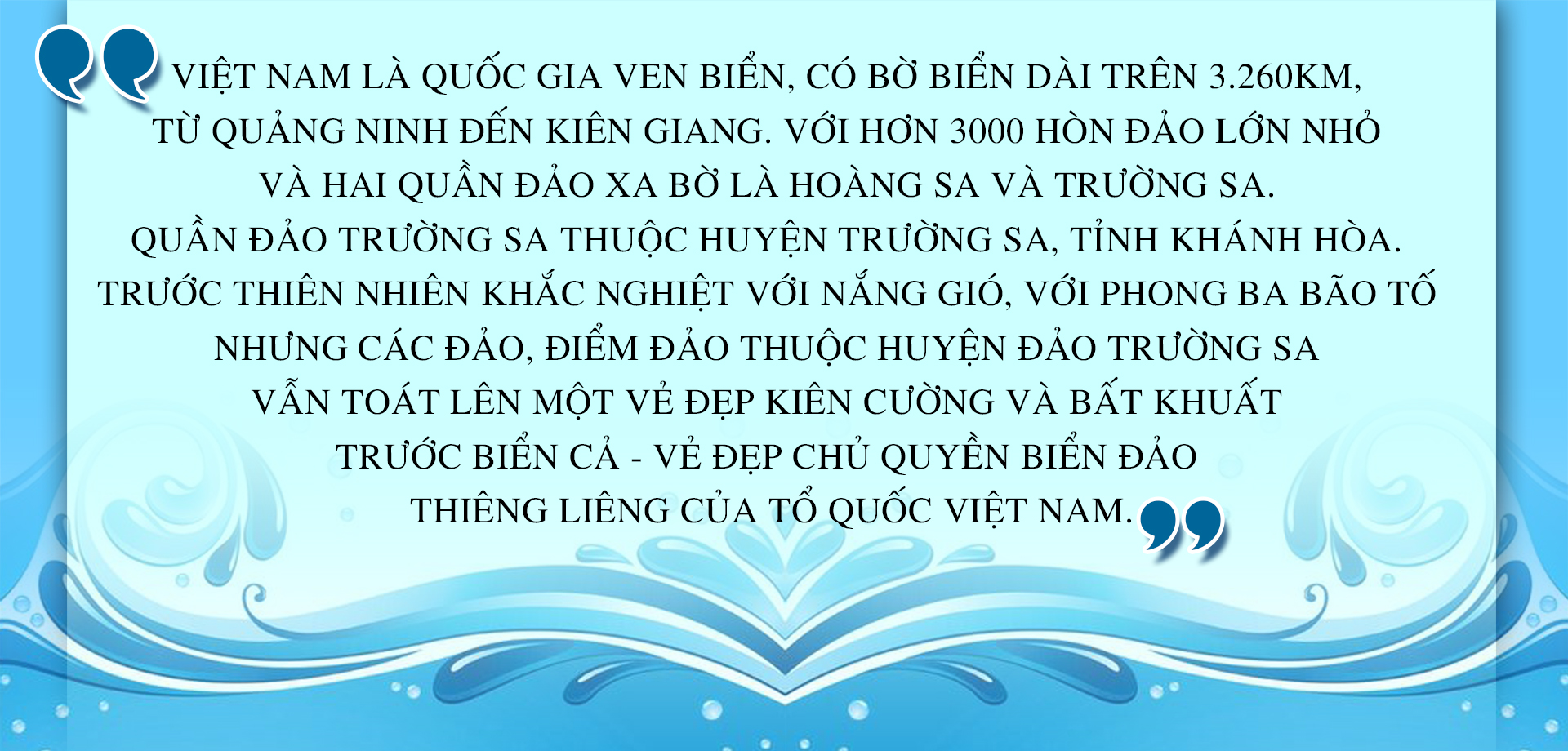 Vẻ đẹp Trường Sa