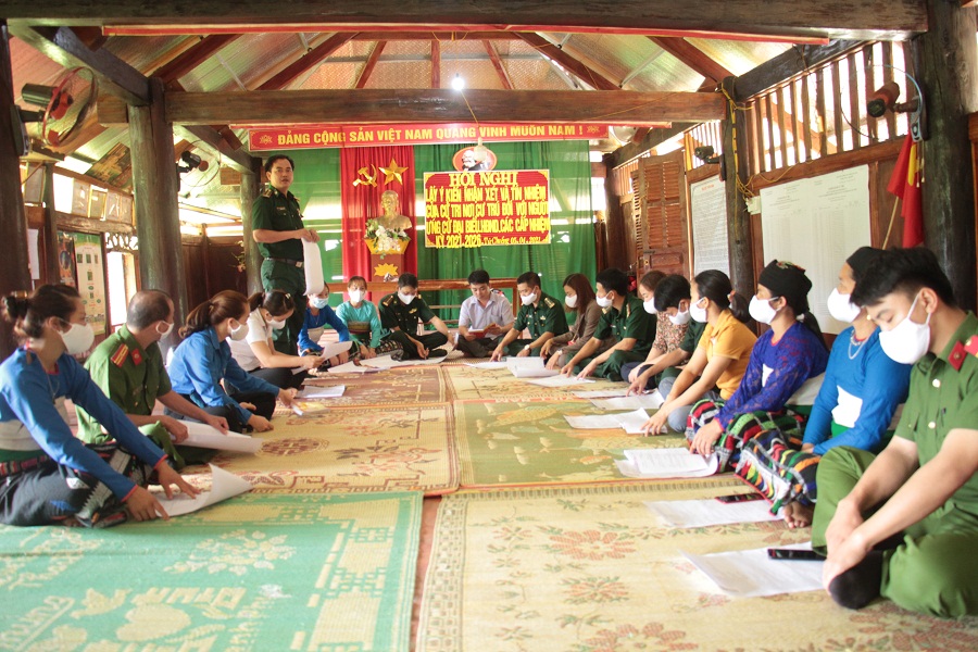 Đồn Biên phòng Yên Khương chủ động phòng, chống dịch, tích cực chuẩn bị công tác bầu cử