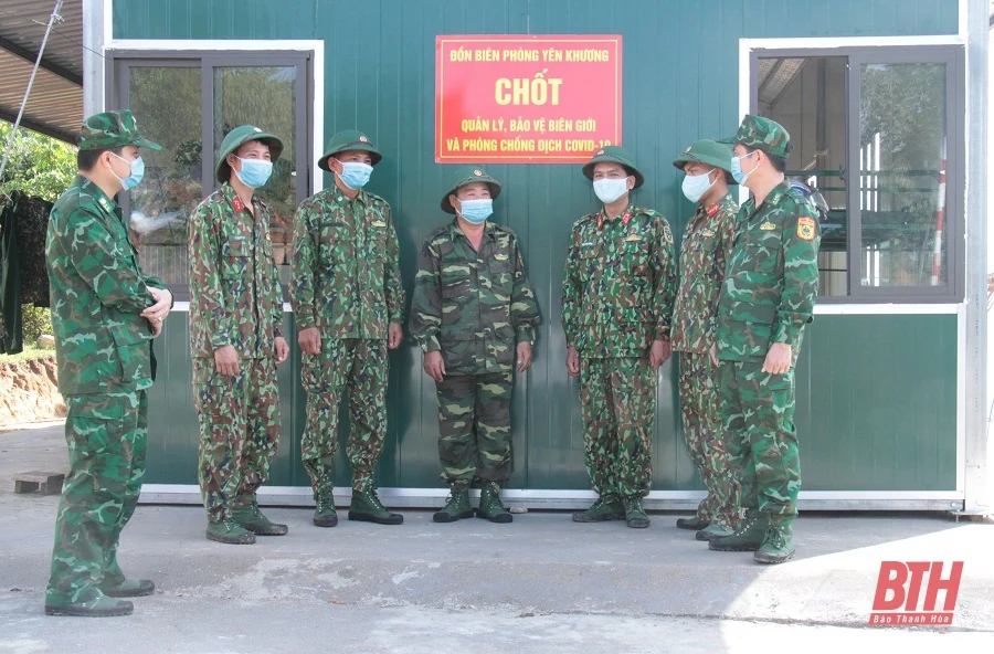 Giữ vững trận tuyến phòng, chống dịch, bệnh COVID-19 nơi biên giới