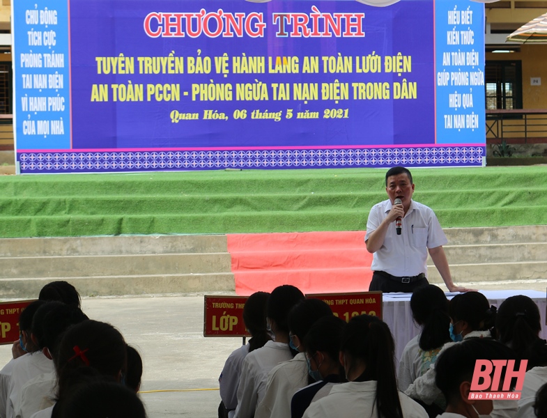 Tuyên truyền bảo vệ hành lang an toàn lưới điện, an toàn PCCN, phòng ngừa tai nạn điện trong Nhân dân