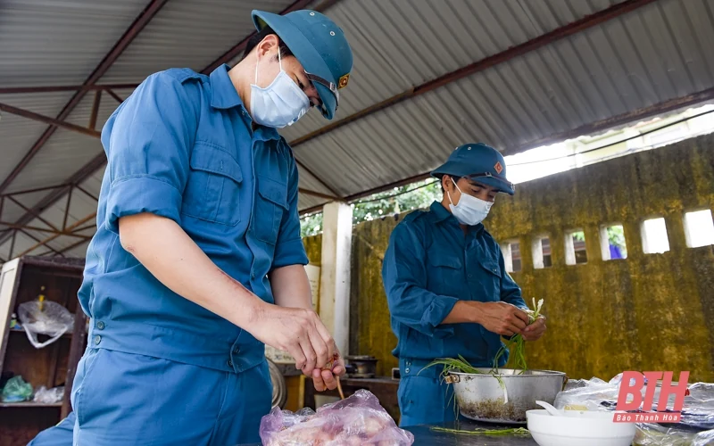 Bên trong khu cách ly các trường hợp F1 liên quan đến BN 3091 tại Nga Sơn
