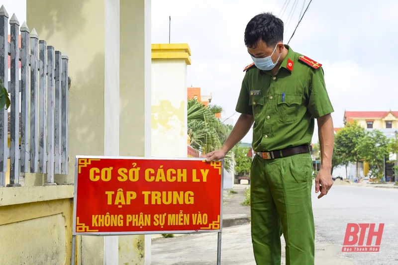 Bên trong khu cách ly các trường hợp F1 liên quan đến BN 3091 tại Nga Sơn