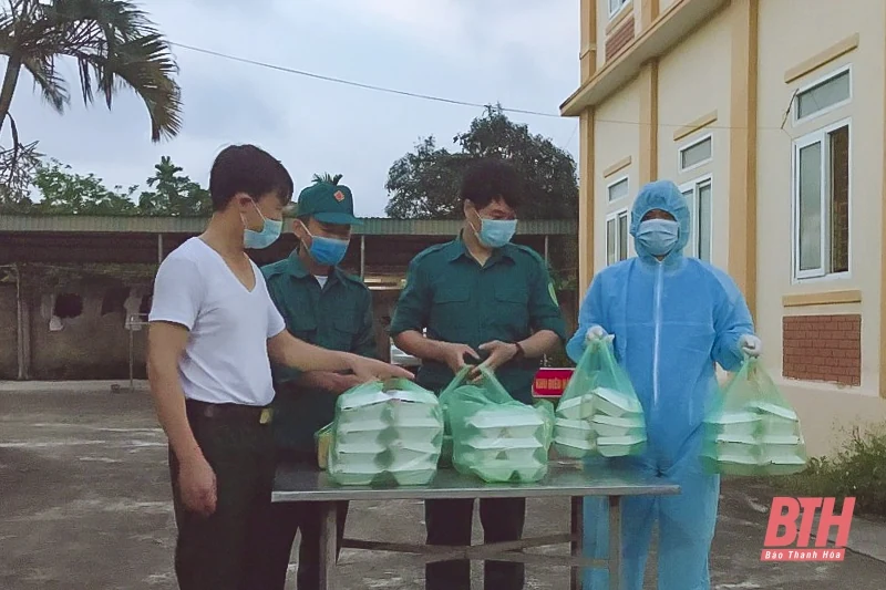 Bên trong khu cách ly các trường hợp F1 liên quan đến BN 3091 tại Nga Sơn