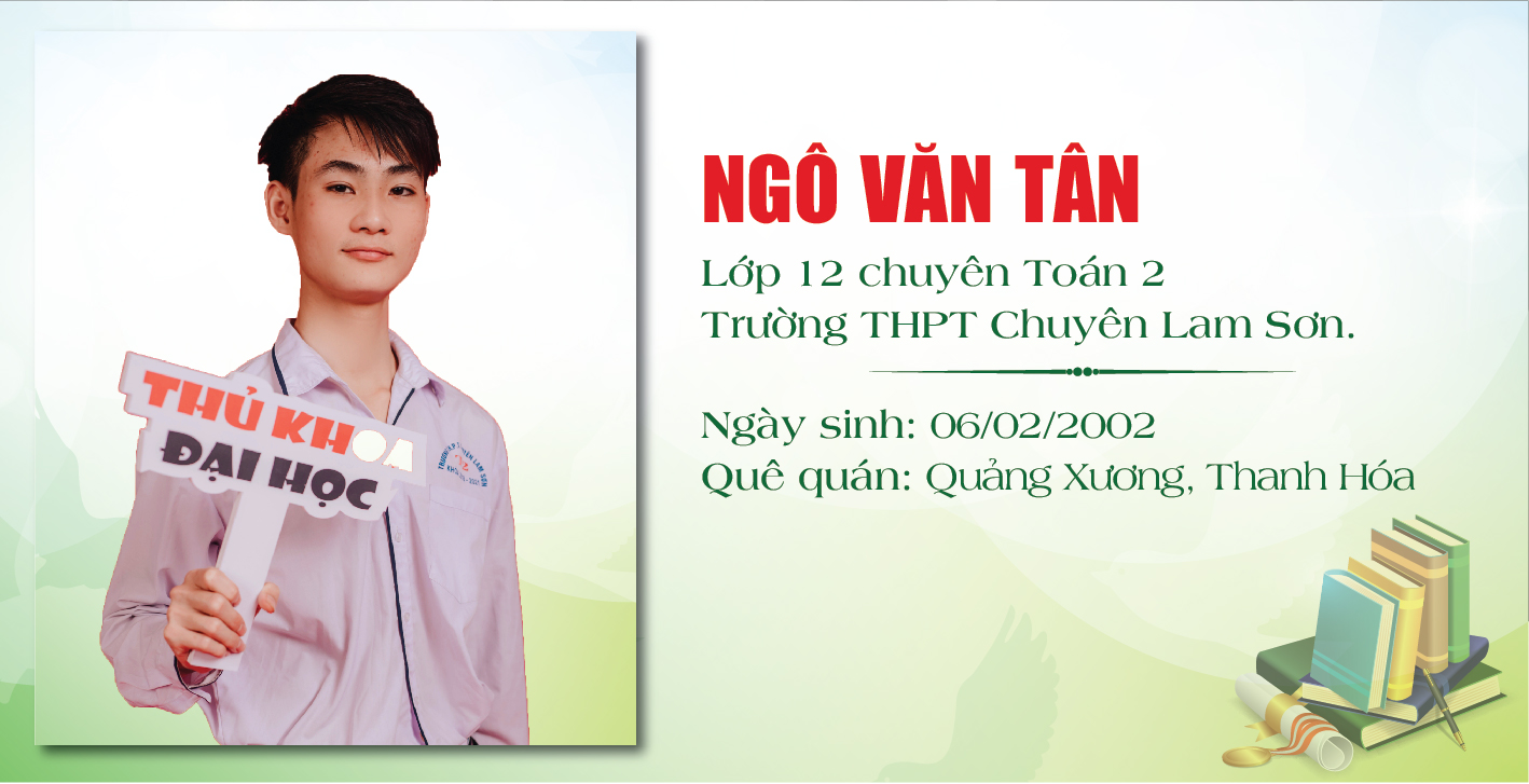 12 học sinh xuất sắc của Thanh Hóa được xét tuyển thẳng đại học năm 2021